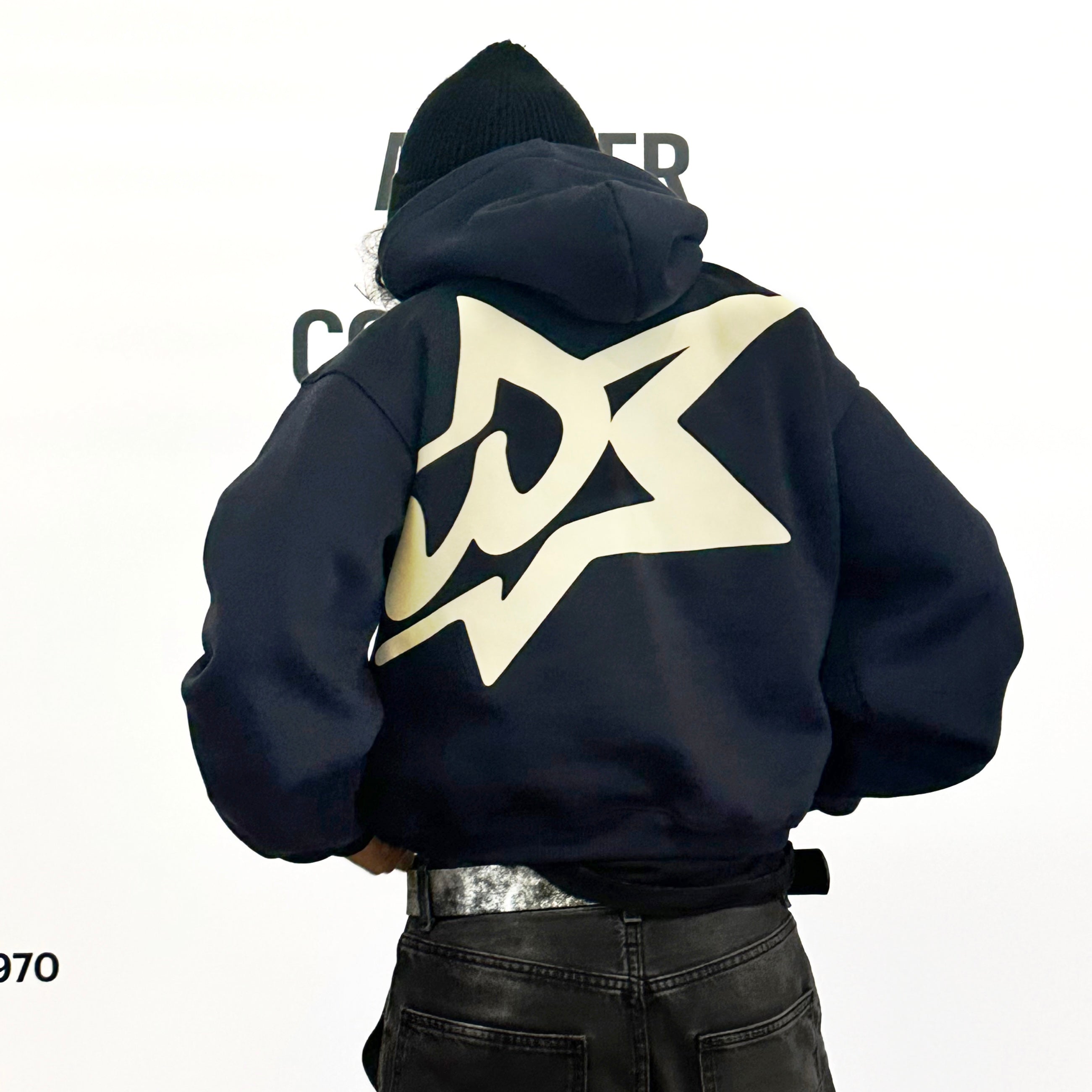 WRLDWIDE Navy Hoodie