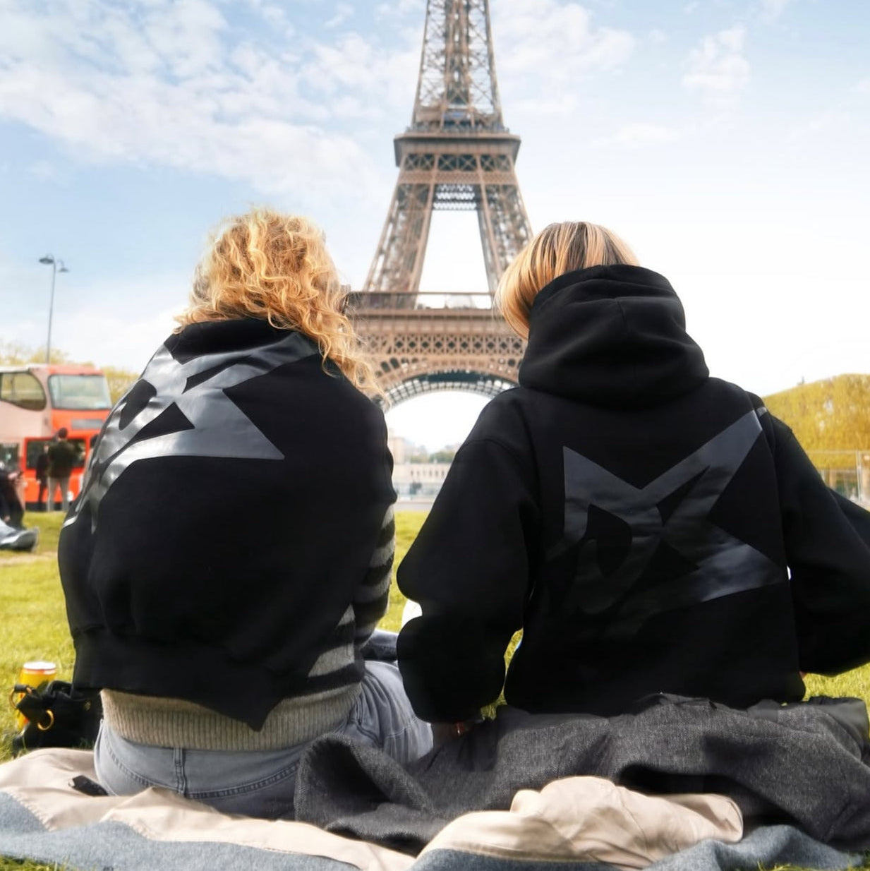 WRLWIDE Black Hoodie