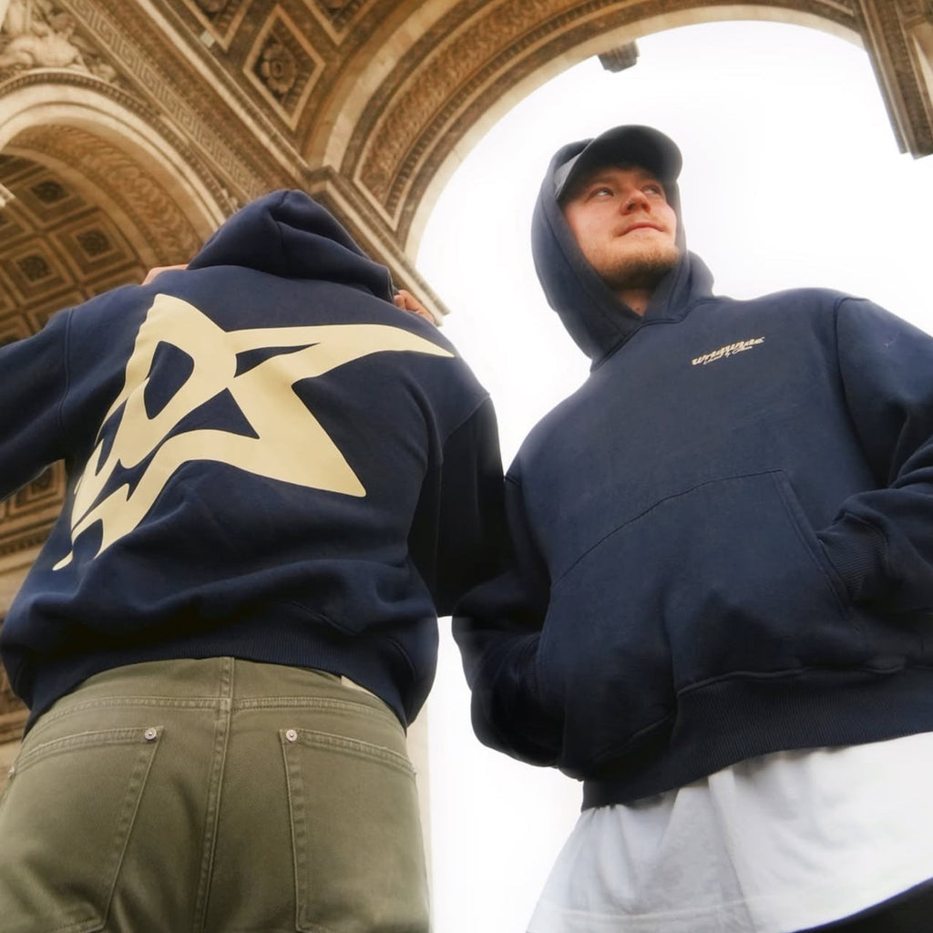 WRLDWIDE Navy Hoodie